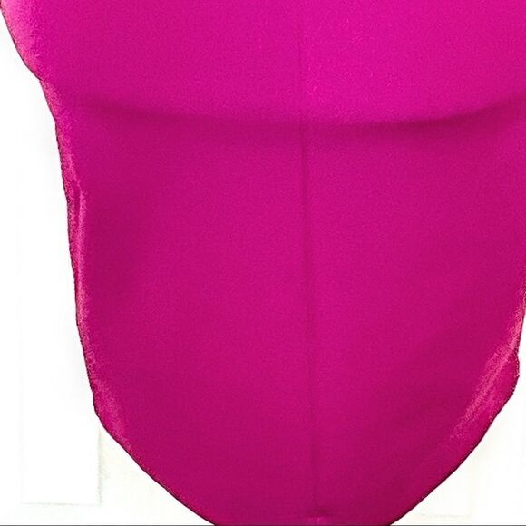 NWT BLVD Collection Women’s Sz Sm Hot Pink Halter Open Back Above Knee Bodycon - Picture 5 of 14